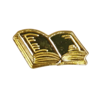 Golden Book Pin