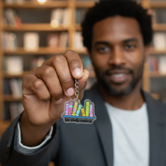 "No Shelf Control" Acrylic Keychain