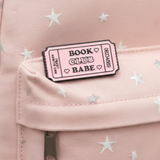 "Book Club Babe" Ticket Pin