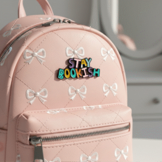 "Stay Bookish" Pin