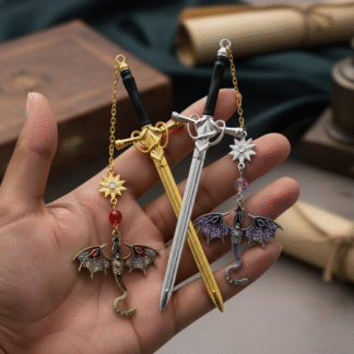Metal Dragon Sword Bookmark