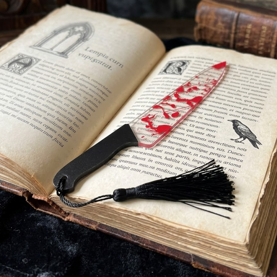 Bloody Knife Bookmark