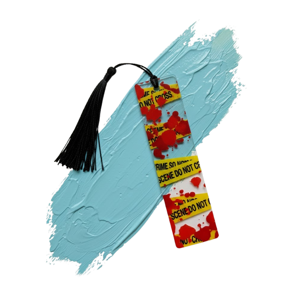 Crime Scene Bookmark