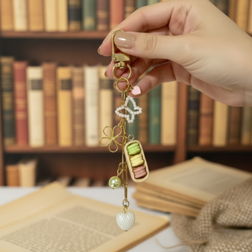 Macaron Charm Clip