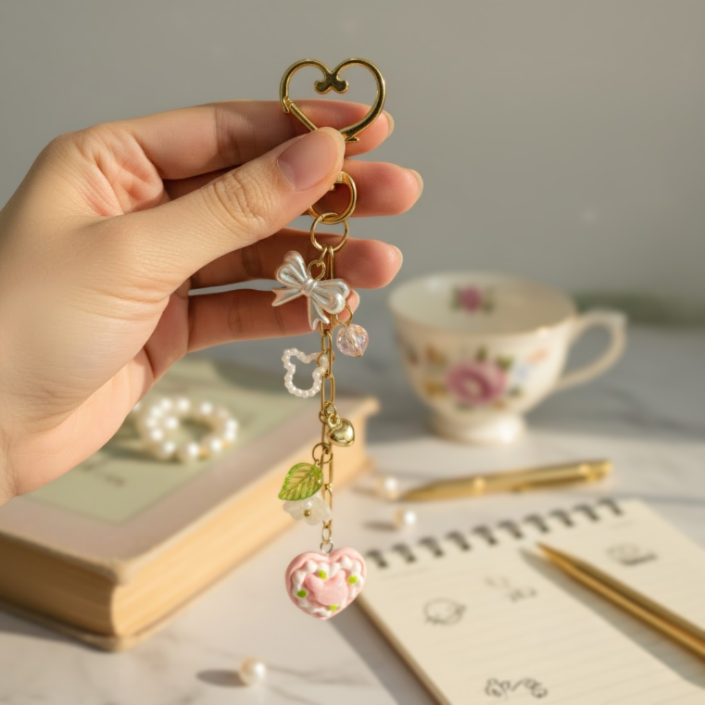 Sweet & Girly Charm Clip