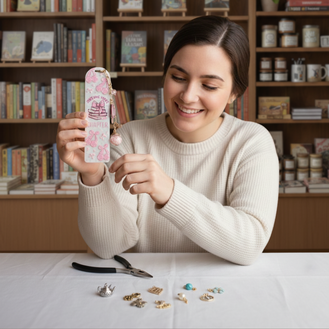 Custom Bookmark Crafting Workshop (Feb 21, Akron)