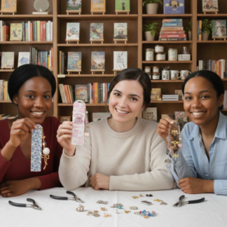Custom Bookmark Crafting Workshop (Feb 21, Akron)