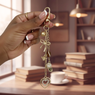 Vanilla Frap Charm Clip