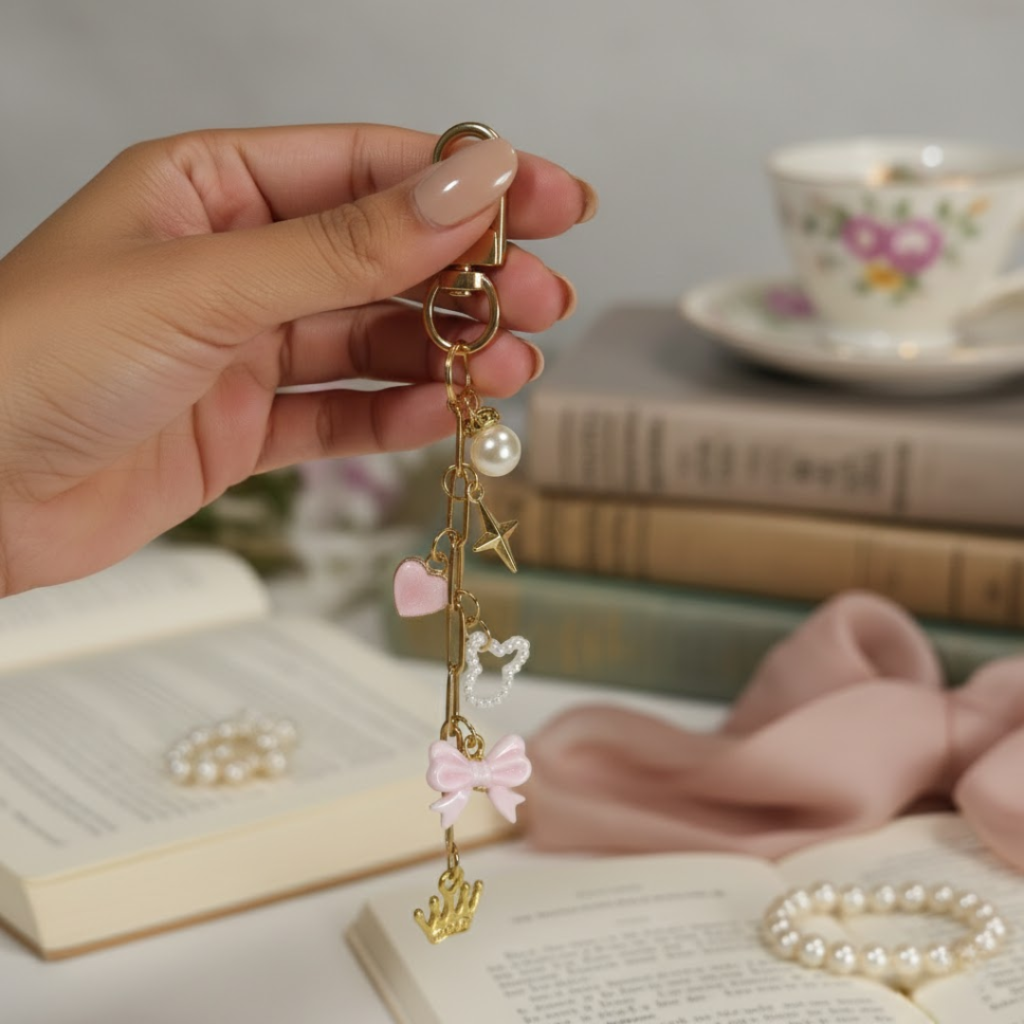 Girly Girl Charm Clip
