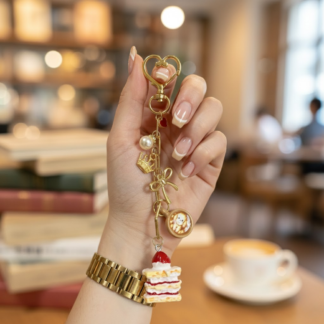 Cafe Puppy Charm Clip