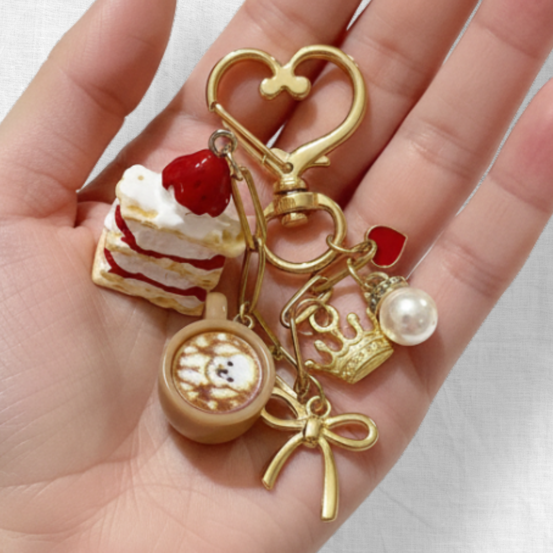 Cafe Puppy Charm Clip