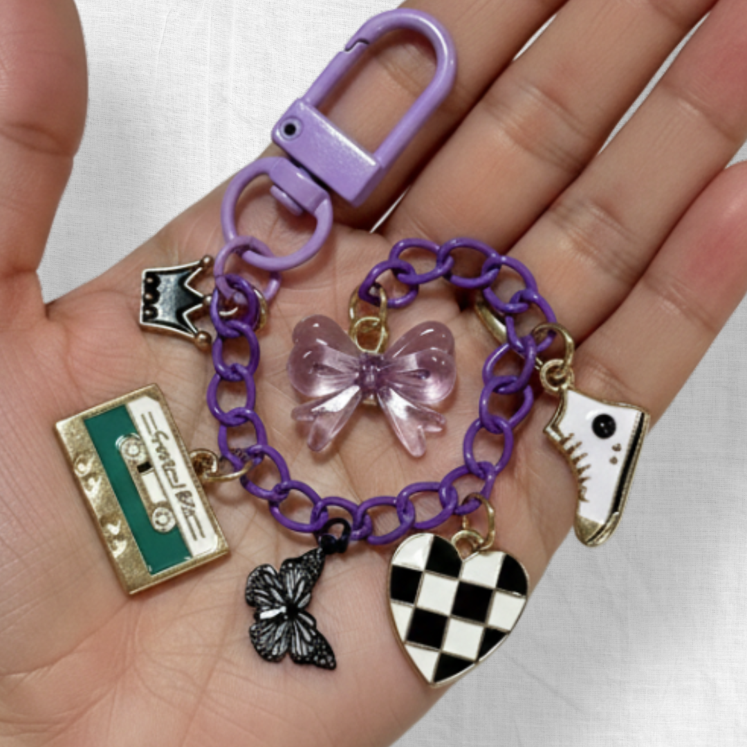 Y2K Retro-Mix Charm Clip