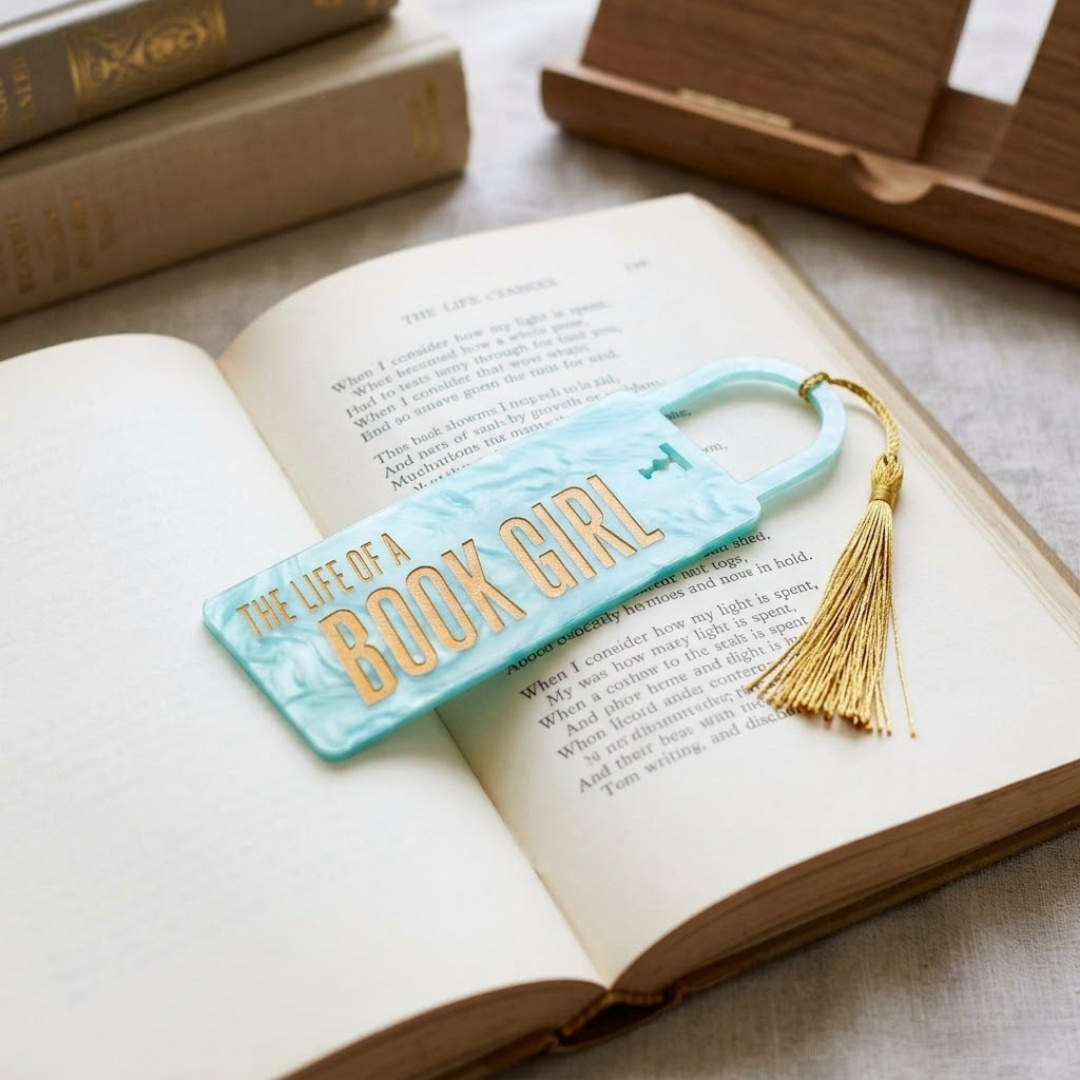 Life of a Book Girl Acrylic Bookmark