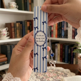 As She Was Leaving - Stainless Steel Bookmark