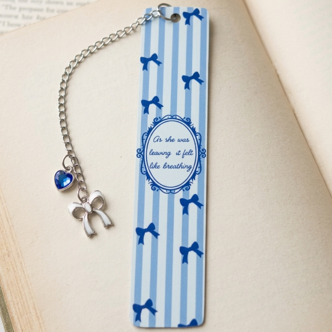As She Was Leaving - Stainless Steel Bookmark