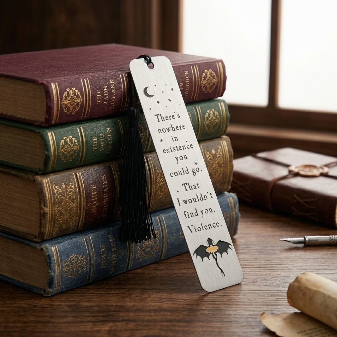 Dragon’s Vow - Stainless Steel Bookmark