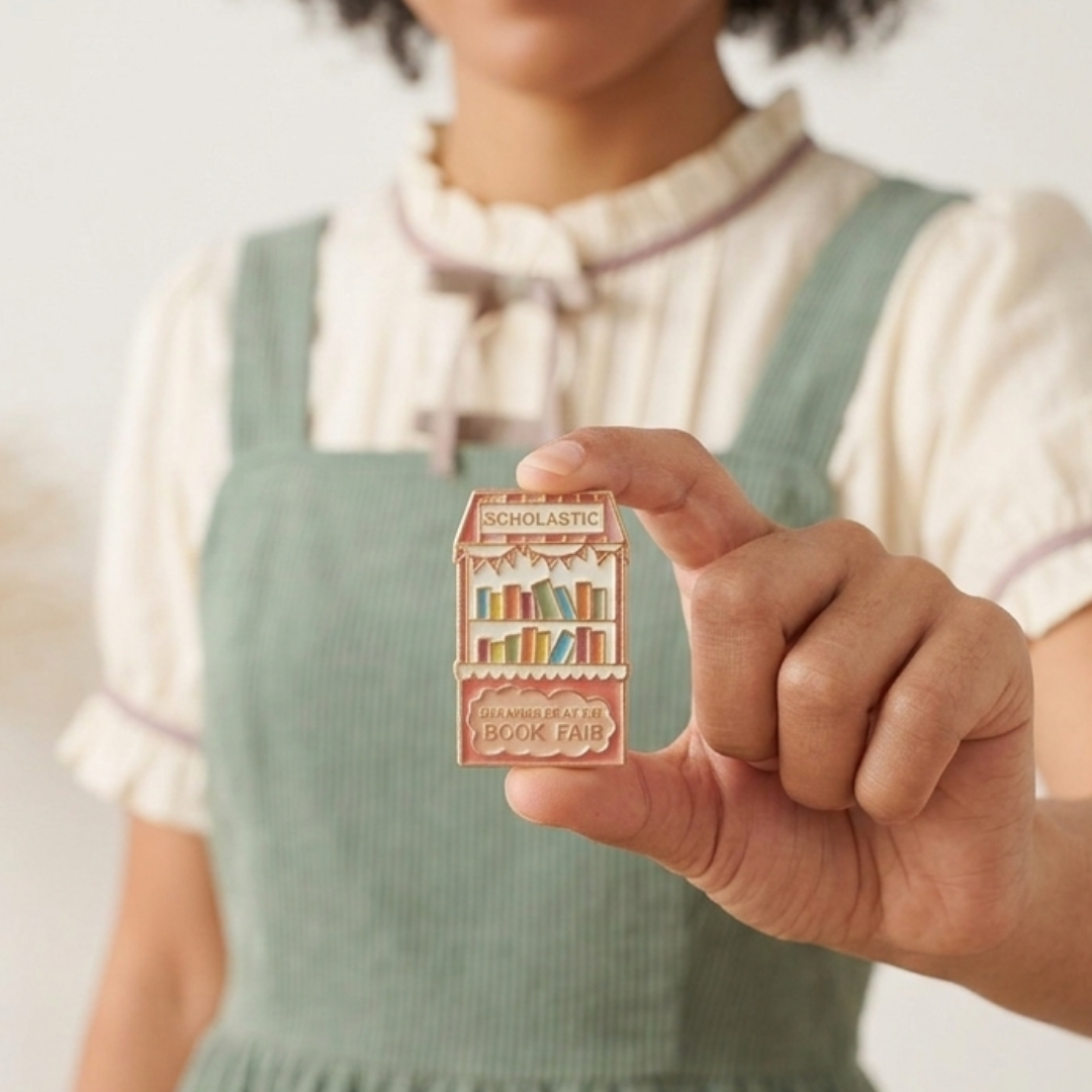 Scholastic Enamel Pin