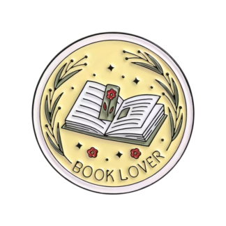 Book Lover Enamel Pin