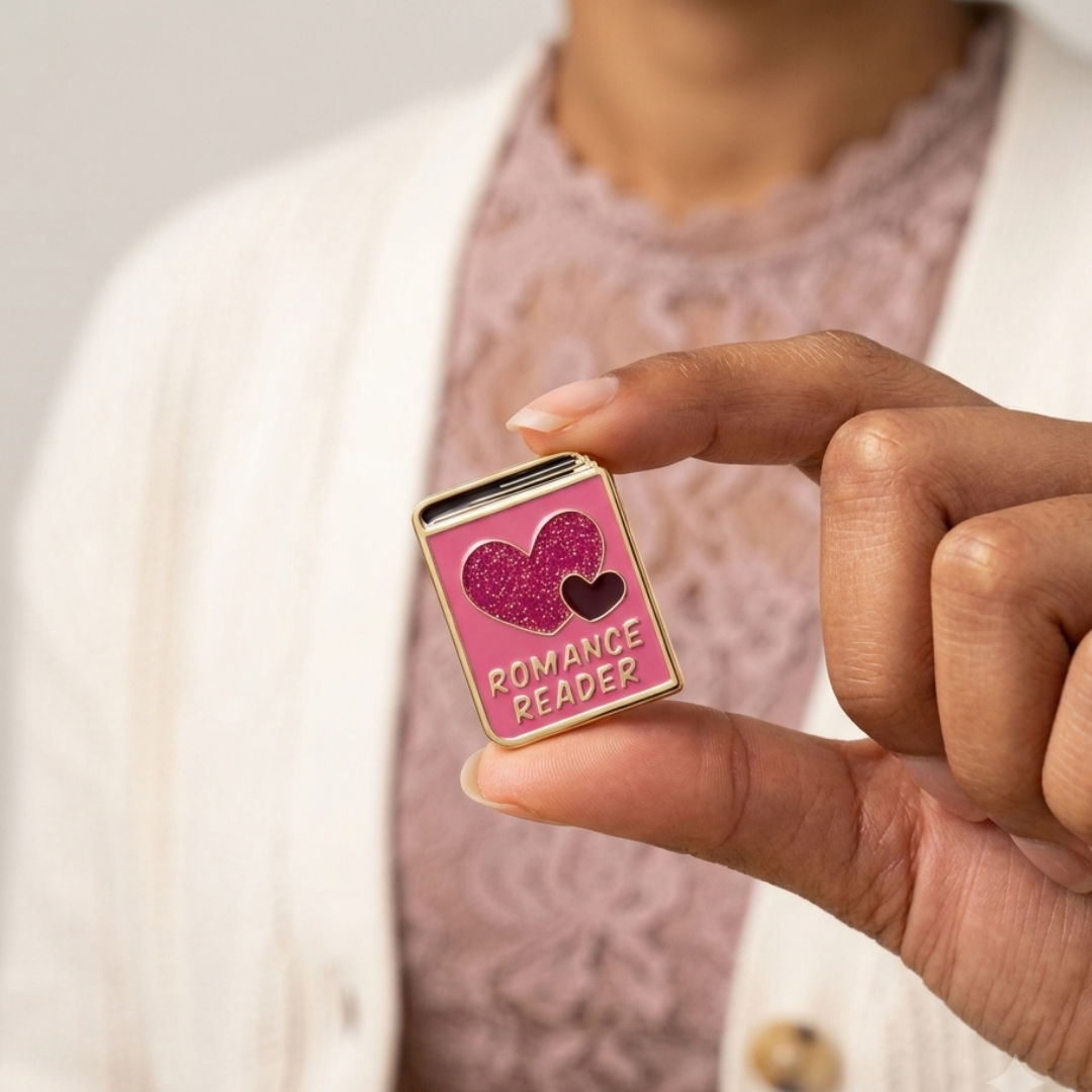 Romance Book Enamel Pin