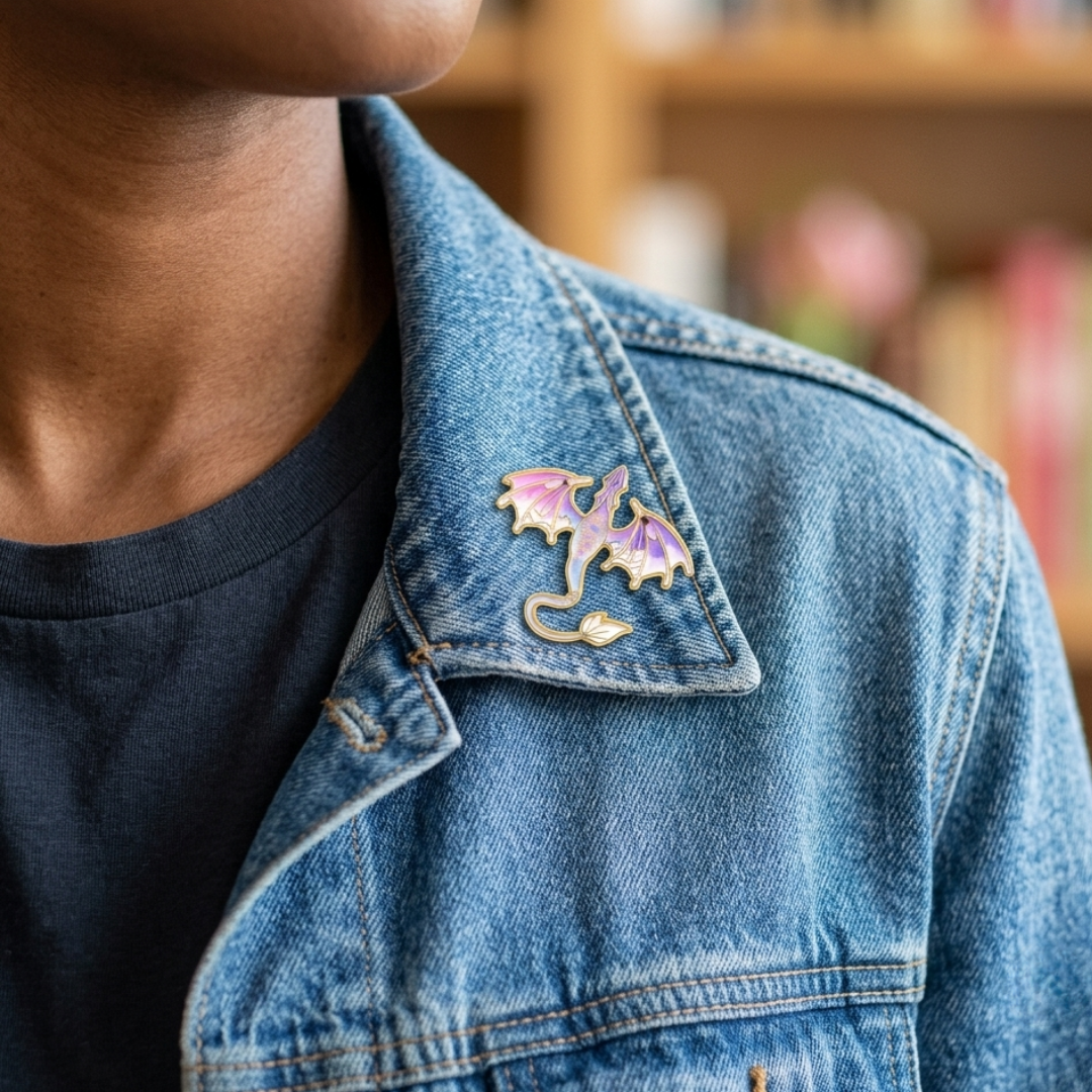 Pastel Dragon Enamel Pin